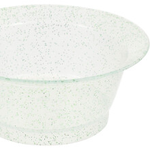 Hair Dye Brush and Mixing Bowl Set 3pcs Green Sturdy Plastic Hair Coloring Tools for Salon and Home Use