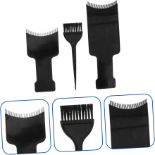 3pcs Hair Dye Tool Highlighting Board Professional Hair Coloring Kit Including Dye Brush and Sectioning Comb for Salon Home Use