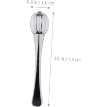 Stick massaggiante in lega di zinco per crema contorno occhi, ideale per massaggio e rassodamento della pelle del viso.