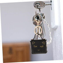 Porte-clés chat, petit portefeuille pour filles, porte-clés dessin animé mignon pour garçons et filles, portefeuille portable