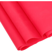 Fascia elastica per yoga, grande, rossa, 1500x150x0,35 mm, ideale per esercizi di Pilates, fitness e stretching.