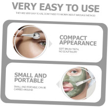 Aplicador de masaje en barra de aleación de zinc para crema de ojos, portátil, para el rostro, para reafirmar y levantar la piel.