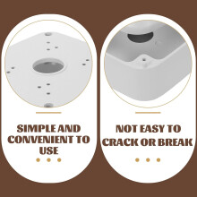 Hemispherical Support Aluminum Alloy for Security Camera Mounting Bracket Cable Wall Bushing Camera