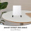 4 stk. DIY silikon rund plakettform til julepynt Epoxy silikon støpeform 8