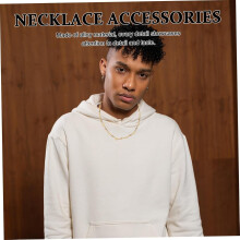 Hip-Hop-Halskette mit Stacheldraht, gedrehtem Punk-Schmuck, Dornen-Choker für Damen und Herren