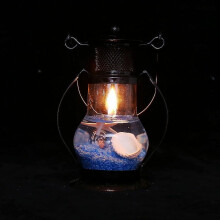 Elegant Vintage Gel Wax Candle Ocean Scent 12oz
