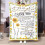 Polyesterdecke mit Sonnenblumen- und Buchstabenmuster 1