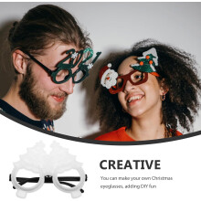 Árvore de Natal óculos molde DIY óculos de silicone moldes para epoxi artesanato decorações de Natal