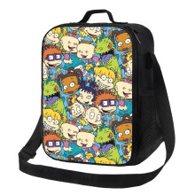Isolierte Lunchtasche 26,5 x 20 x 11,5 cm, tragbar, wiederverwendbar