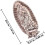 20 τεμάχια 3d Mary Nail Charms για ακρυλικά νύχια για μανικιούρ και είδη χειροτεχνίας 2