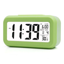 LINLIN Digital Alarm Clock with Backlight Snooze Calendar