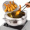 Friteuse à tempura en acier inoxydable 304 1