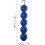 Set di 5 custodie elastiche in silicone blu per palline da golf. 2