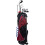 Set di 5 custodie elastiche in silicone blu per palline da golf. 3