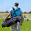 Elastic Golf Ball Holder Sleeve Set 5pcs Blue Silicone Golf Ball Protector 6