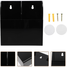 Boîte de rangement pour télécommandes en acrylique, organisateur multimédia pour la maison