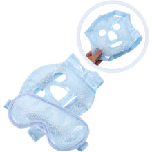 Face Eye Mask Reusable Cold Compress for Puffiness Relief Snug Fit Facial Contour Therapy Multipurpose Skin Care