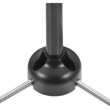 Instrumento de clarinete portátil dobrável suporte ABS material preto Bracket Oboe flauta adequado