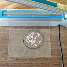 Strisce termosaldatrici di ricambio con connettore, filo riscaldante elettrico in acciaio inossidabile