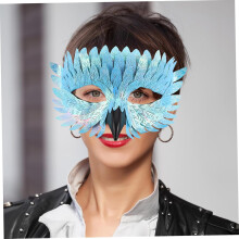 Betoverend uilendesign voor Halloween-maskeradefeesten. Comfortabele pasvorm. Herbruikbaar accessoire voor een halfgelaatskostuum.