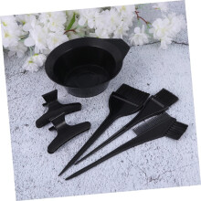 Juego de 9 piezas de peines para teñir el cabello, kit de herramientas para teñir el cabello con tazón y pinceles para teñir el cabello en casa.