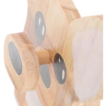 Brillenhalter aus Holz in Tierform mit Tiermotiv für Vitrinen und Schreibtische