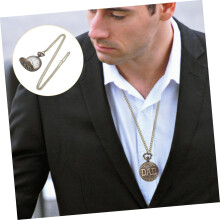 Vintage Pocket Watch for Dad Retro Decorative Men's Watch Father's Day