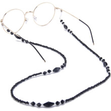 Cadena para gafas con cuentas para mujer, cordón decorativo para gafas, correa para colgar gafas, soporte para gafas de uso diario.