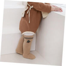 Lange Babystrümpfe, rutschfeste, dicke Frotteesocken für Kleinkinder von 1-3 Jahren, Winter-Beinwärmer für Kinder
