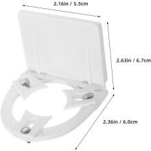Suport universal din plastic pentru con de înghețată cu suport de perete pentru accesorii pentru mașini de înghețată