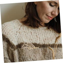 Pin broche de strass broche de cobre criativo para roupas lenços chapéus vestido elegante acessório desfazer resistente