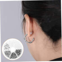 Chiusure per orecchini fai da te, supporti in silicone per orecchini per orecchie cadenti, ideali per designer di gioielli di moda.