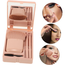 Professional Makeup Brush Set Eyeshadow Brush Set for Women Bristle Compact Travel Essentials Kit for Women