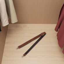 Correa de cuero intercambiable para bolso, correa de hombro ajustable, repuesto para bolsos de mano para salidas diarias. Material:
