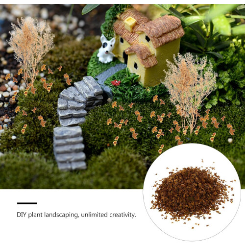 Modèle de feuille d'érable miniature, décoration de table pour paysage miniature, bricolage