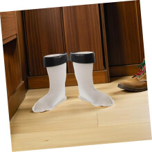 2pcs forros térmicos de bota para botas de chuva e neve altas insere meia de lã macia quente