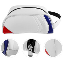 Waterproof Golf Shoe Bag Portable Shoe Carrier Tote with Dustproof Zippered Compartment
