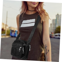 Kleine Umhängetasche aus Oxford-Gewebe, Damen-Schultertasche, Messenger Bag