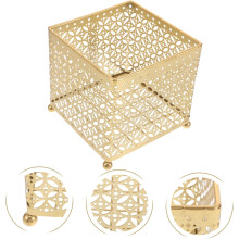 Aufbewahrungsbox für Make-up aus Metall für Badezimmer, Schlafzimmer, Schminktisch, Schminktisch