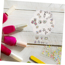 Strass-Nagelanhänger, Herz, Schleife, Krone – Verzierungen für Kunst und Handwerk, funkelnde Nagelkunst-Dekoration mit Strasssteinen