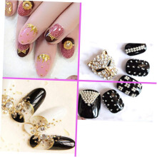Nagelkunst-Miniperlen-DIY-Nagelkunstdekorationen für modebewusste Mädchen und Frauen, Perlen und Strasssteine für Projekte