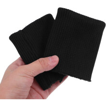 Polsini in maglia per giacca, polsini elastici a coste, coste elasticizzate per abbigliamento sportivo, riparazione fai da te