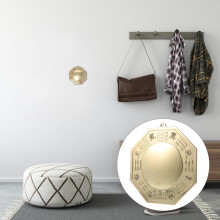 Kupferner konvexer Bagua-Spiegel, Feng-Shui-Ornament, traditionelle chinesische Dekoration
