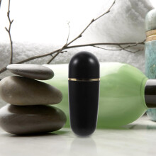 Lot de 4 mini boules absorbantes d'huile en pierre volcanique pour le visage