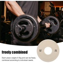 Dischi in gomma per bilancieri e manubri da 0,5 kg (Bumper Plates)