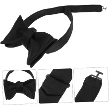 Klassische Herren-Fliege zum Selbstbinden, einfarbig, formelles Accessoire für Hochzeiten und Geschäftsveranstaltungen