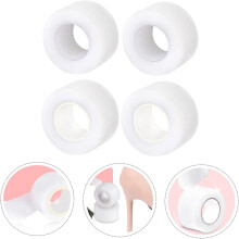 Almofadas de salto adesivas invisíveis 4pcs pés calcanhar adesivos Blister proteção almofadas