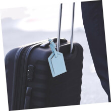 Étiquettes à bagages en cuir PU pour identifier avec style vos valises, sacs à dos et autres accessoires de voyage polyvalents