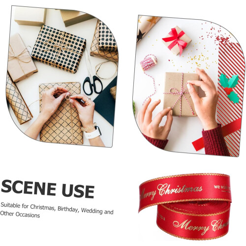 Weihnachtsbaumschmuckband, elegantes Verpackungsband 2