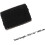 10m Black Wave Edge Lace Trim with Elastic Button Loop, Wedding Costume Accessories 2